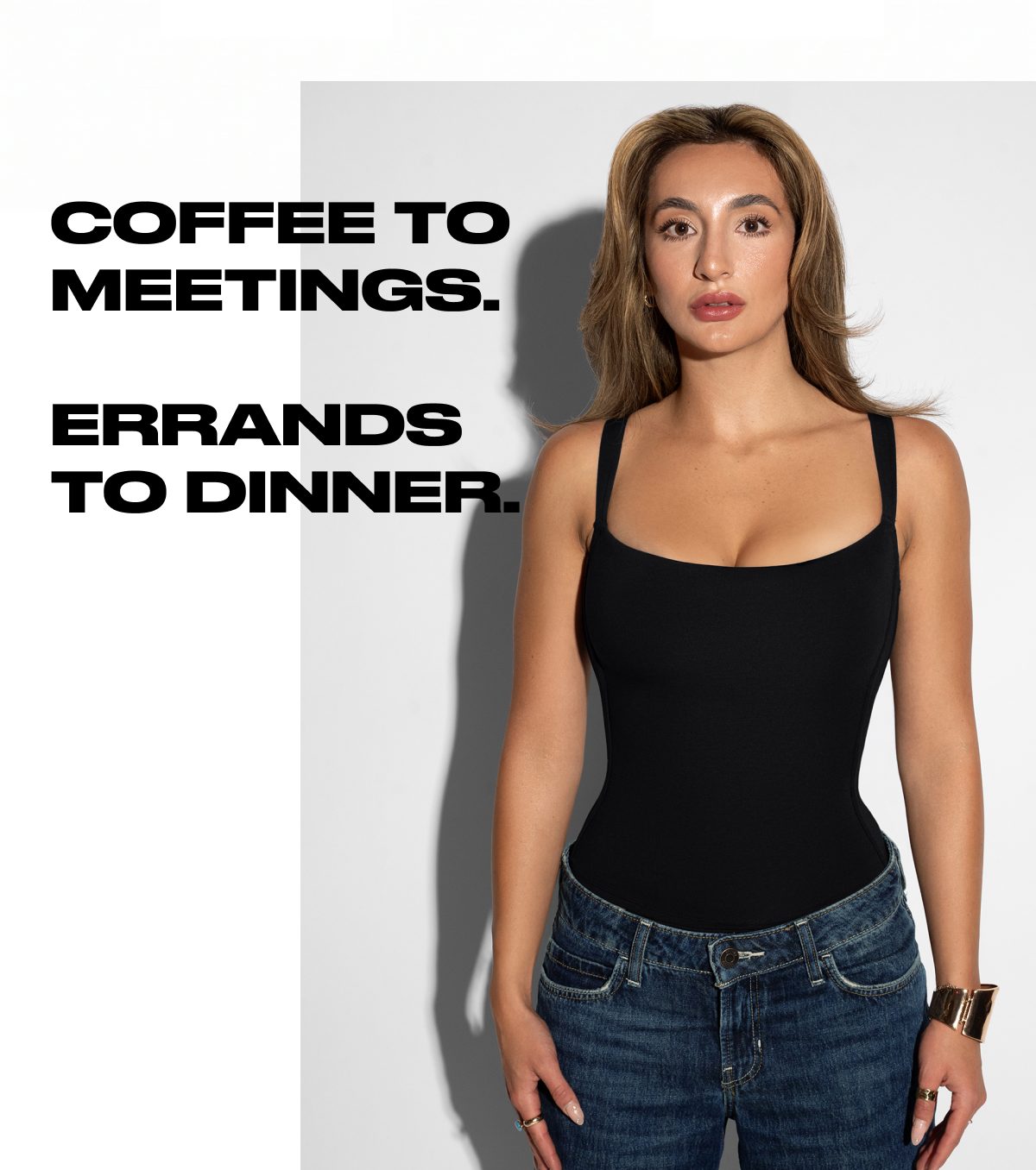 Coffee to meetings. Errands to dinner.