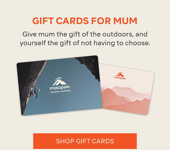 Giftcards for Mum