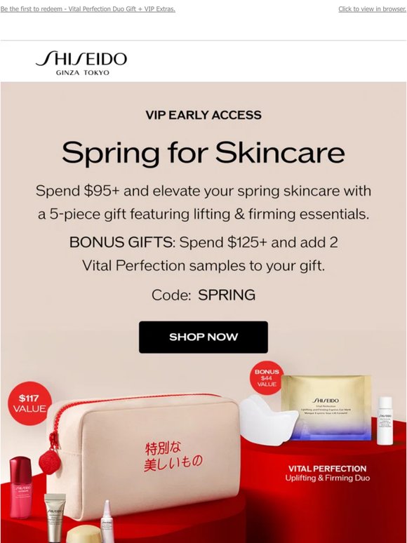 Final Hours of Early Access: 5‑Piece Spring Gift $95+