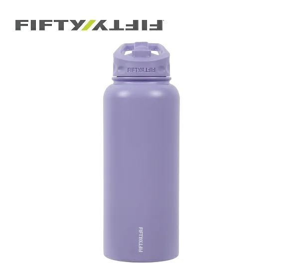 Fifty/Fifty Straw Water Bottle 1L