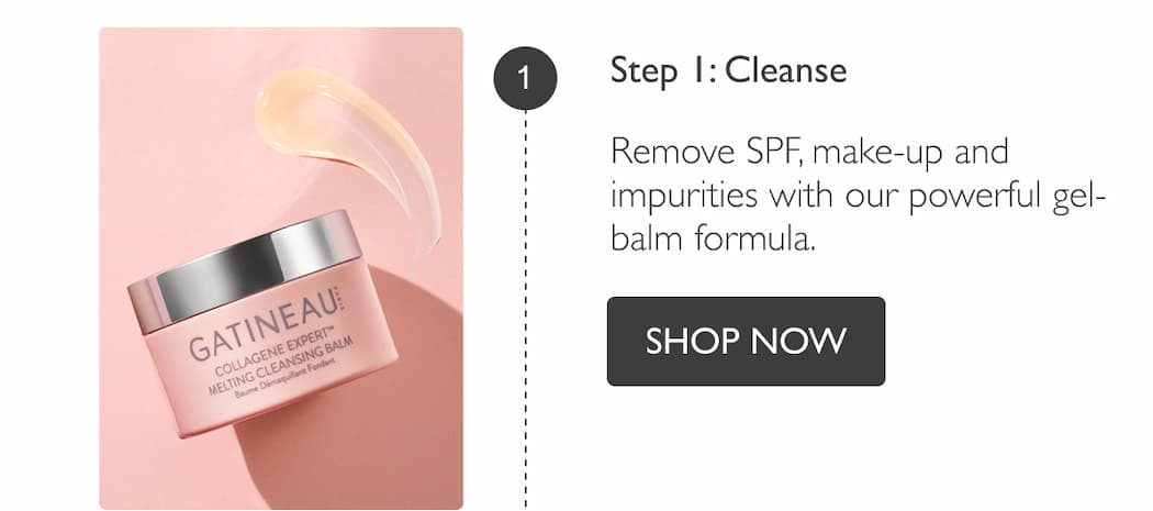 Step 1: Cleanse 