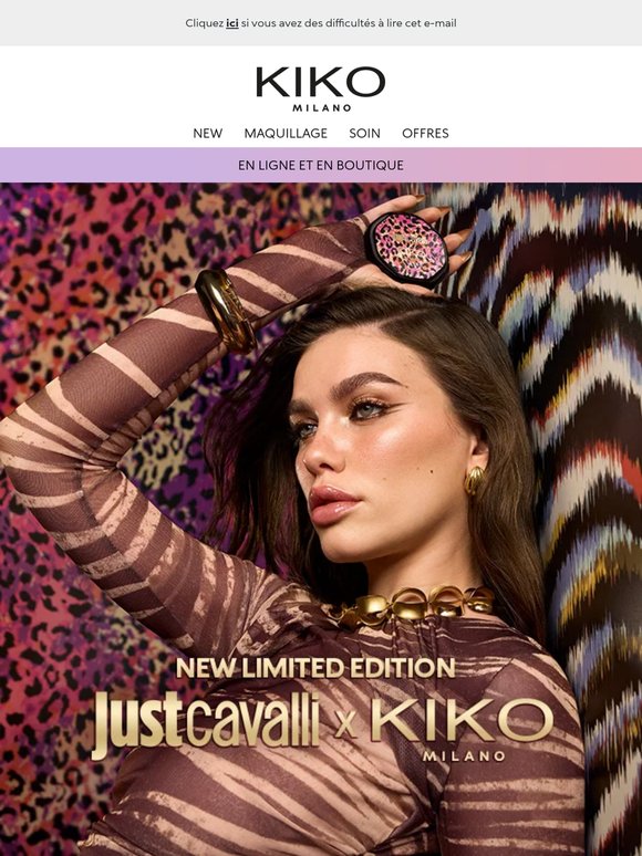 Just Cavalli x KIKO MILANO 🔥 BE WILD