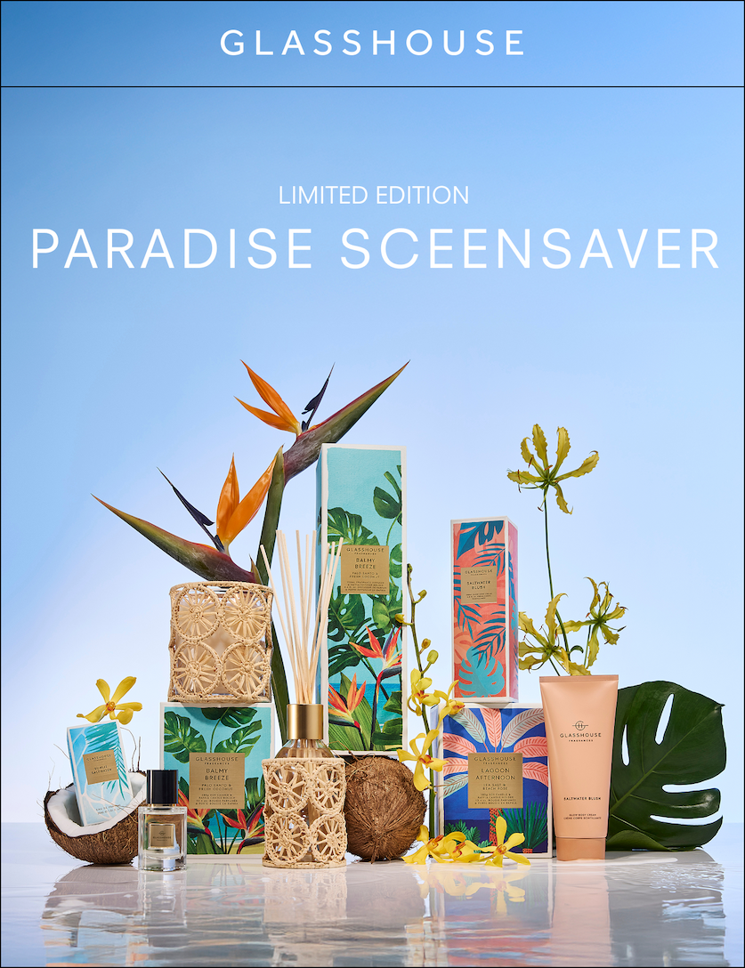 LIMITED EDITION PARADISE SCREENSAVER SUMMER FRAGRANCES