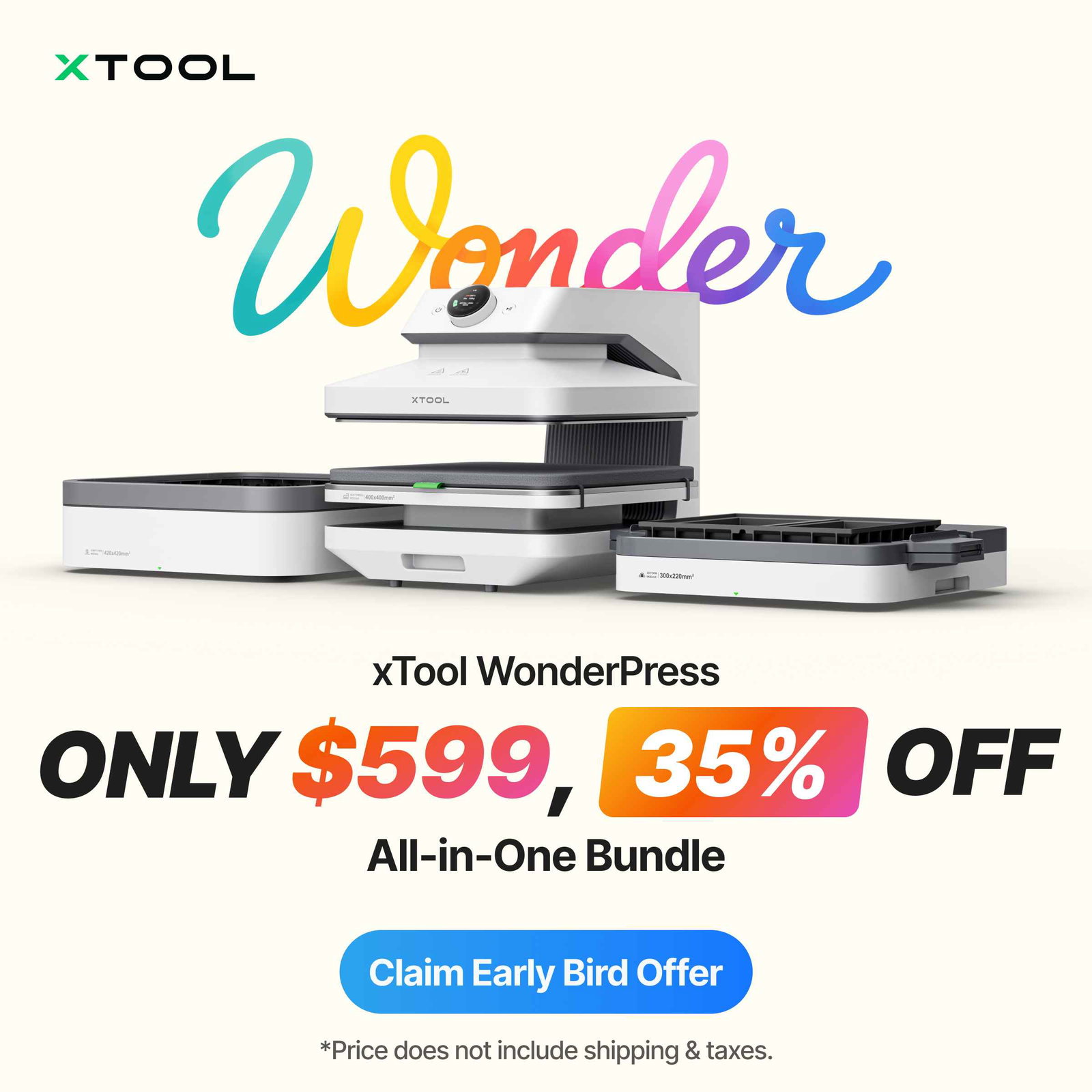 xTool WonderPress