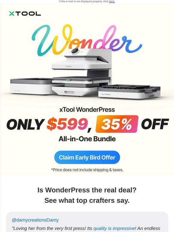 WonderPress: What top crafters are REALLY saying.