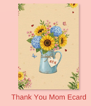 Thank You Mom Ecard