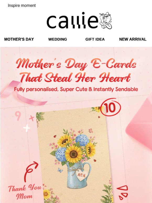 Personalised E-Cards for the Best Mom Ever