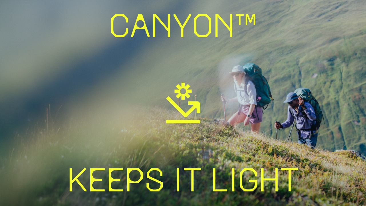 Canyon Keeps it light