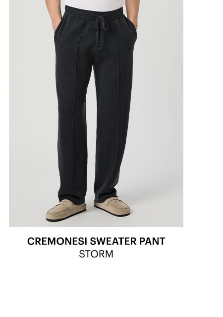 Cremonesi Sweater Pant in Storm.