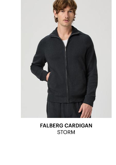 Falberg Cardigan in Storm.