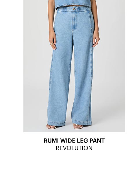 Rumi Wide Leg Pant in Revolution.
