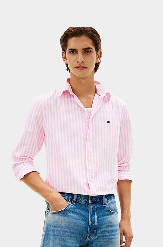 Tommy Hilfiger Hemd Roze