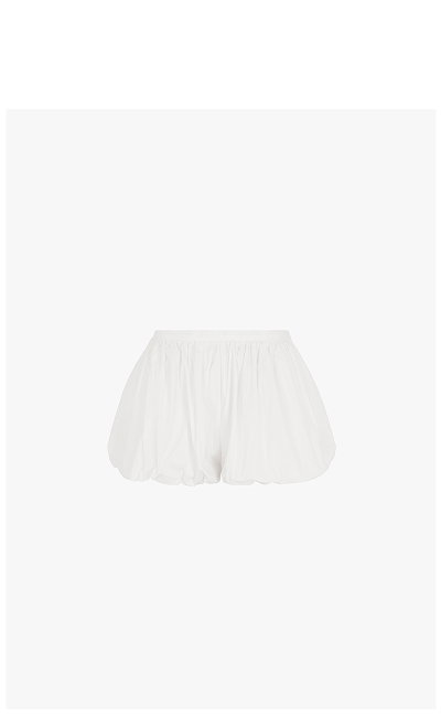 PAULO BUBBLE HEM POPLIN SHORTS