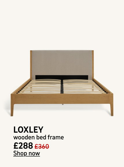 Habitat Loxley Double Wooden Bed Frame - Oak