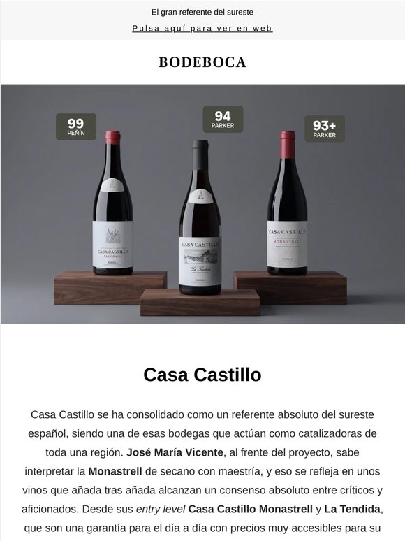 93 Parker por 8,35€: Casa Castillo Monastrell reina en Jumilla 👑