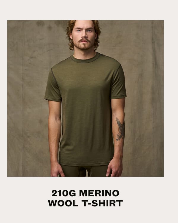 210G Merino Wool T Shirt