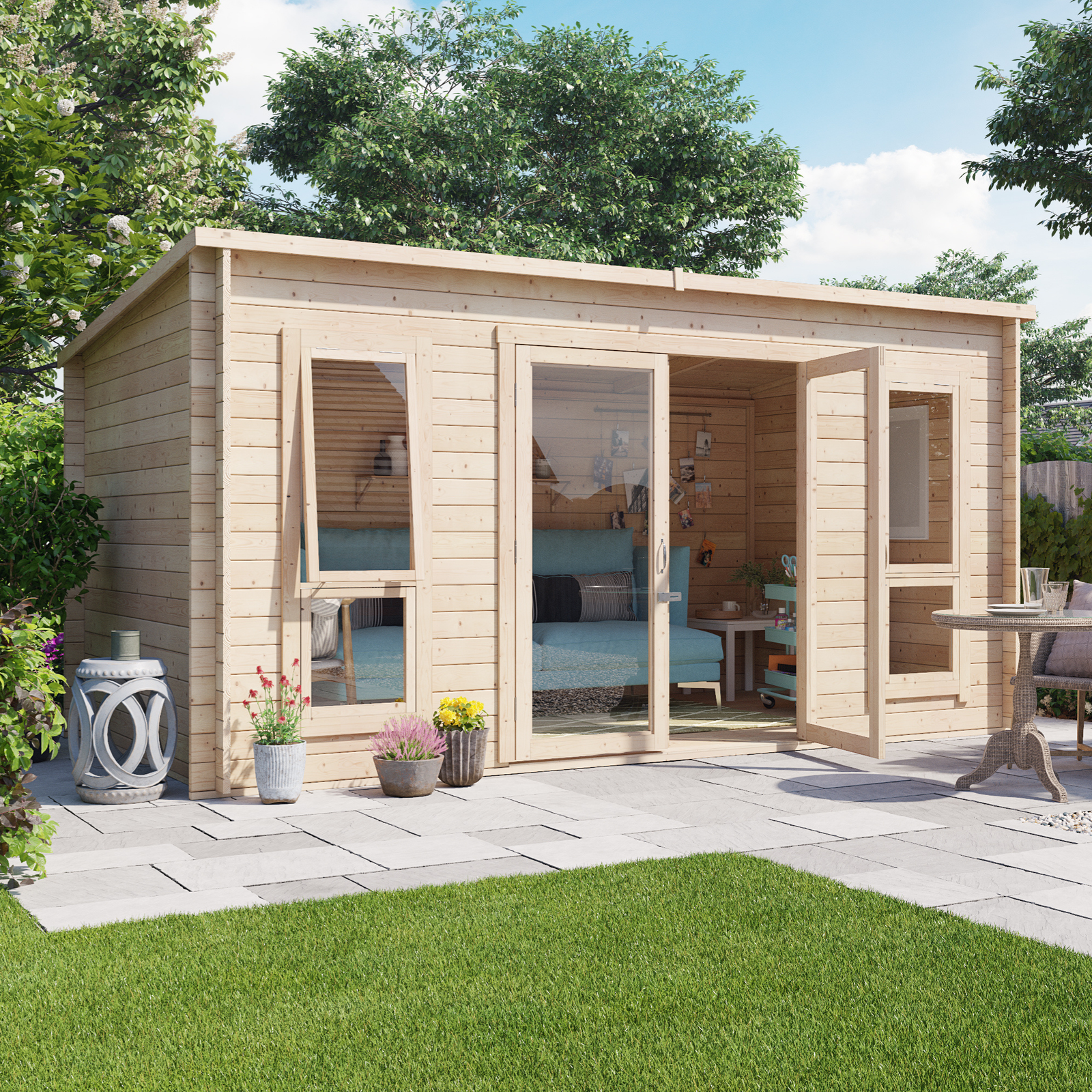 Image of BillyOh Carmen Log Cabin Summerhouse