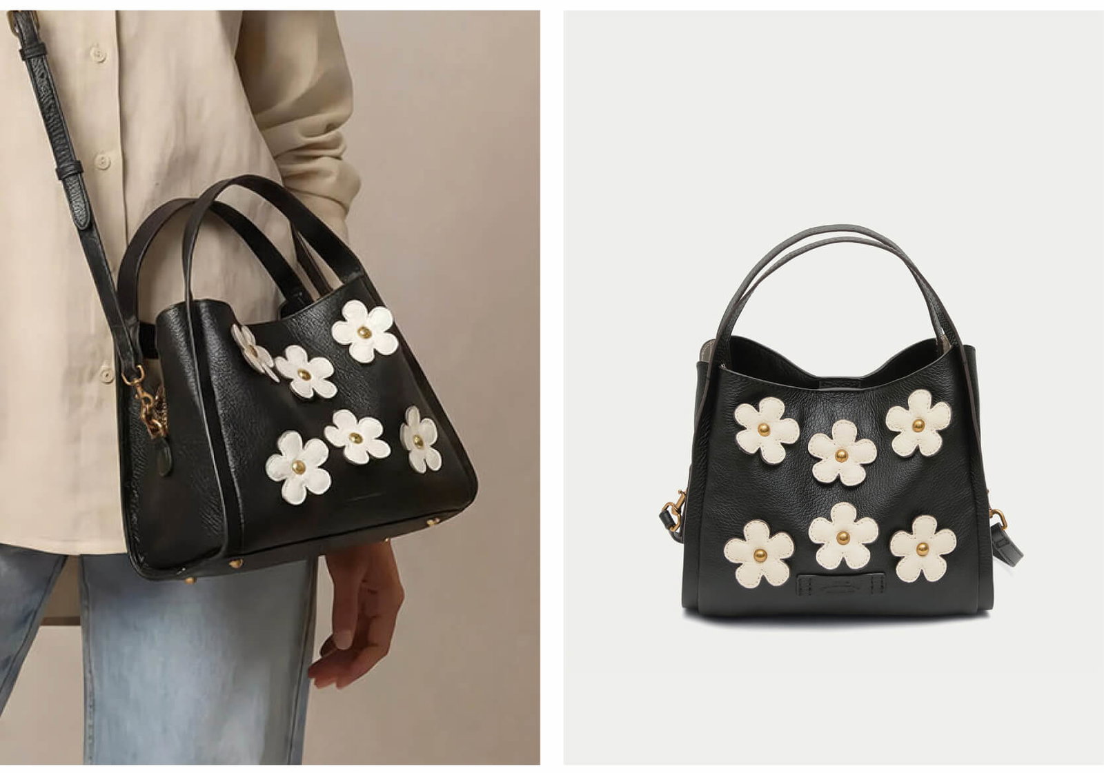 Auburn Petal in Black