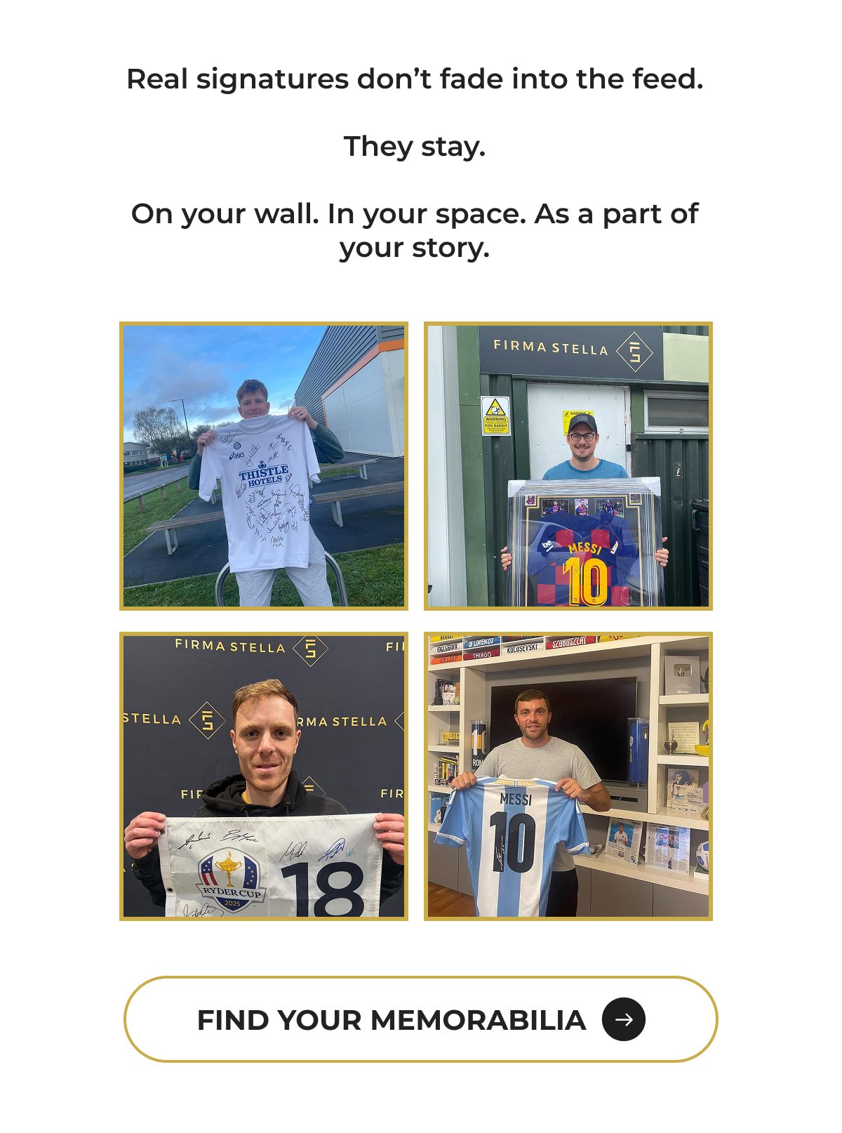 Find Your Memorabilia