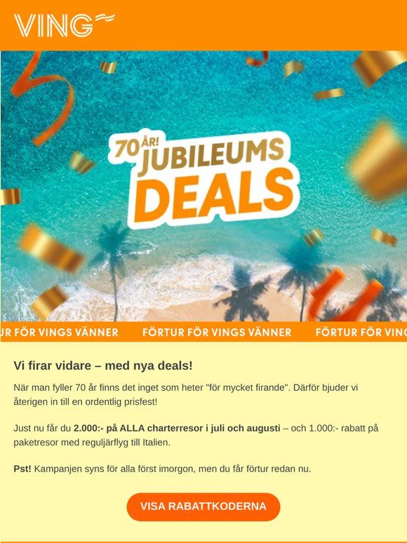 Jubileumsdeals! 2.000:- rabatt i juli och augusti 🎉