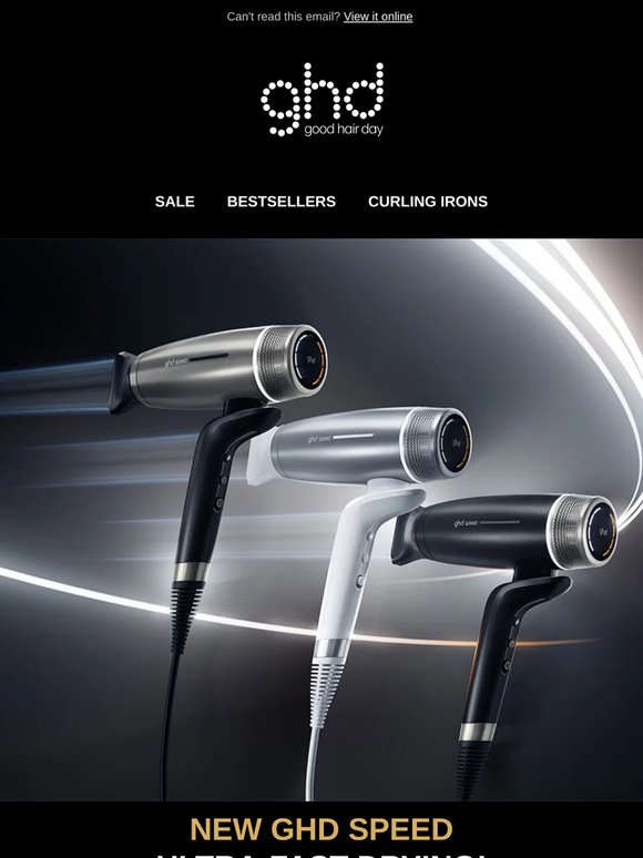 ghd Speed is here—and it’s fast