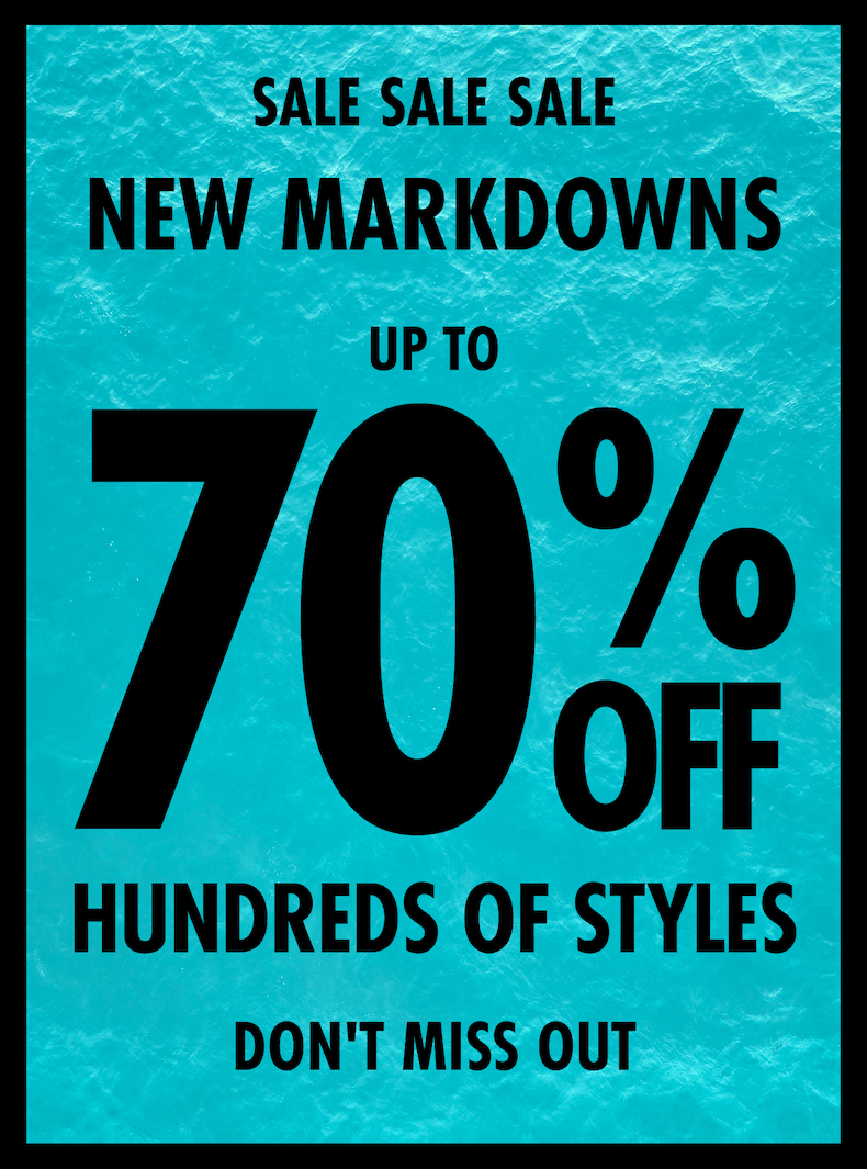 New Markdowns
