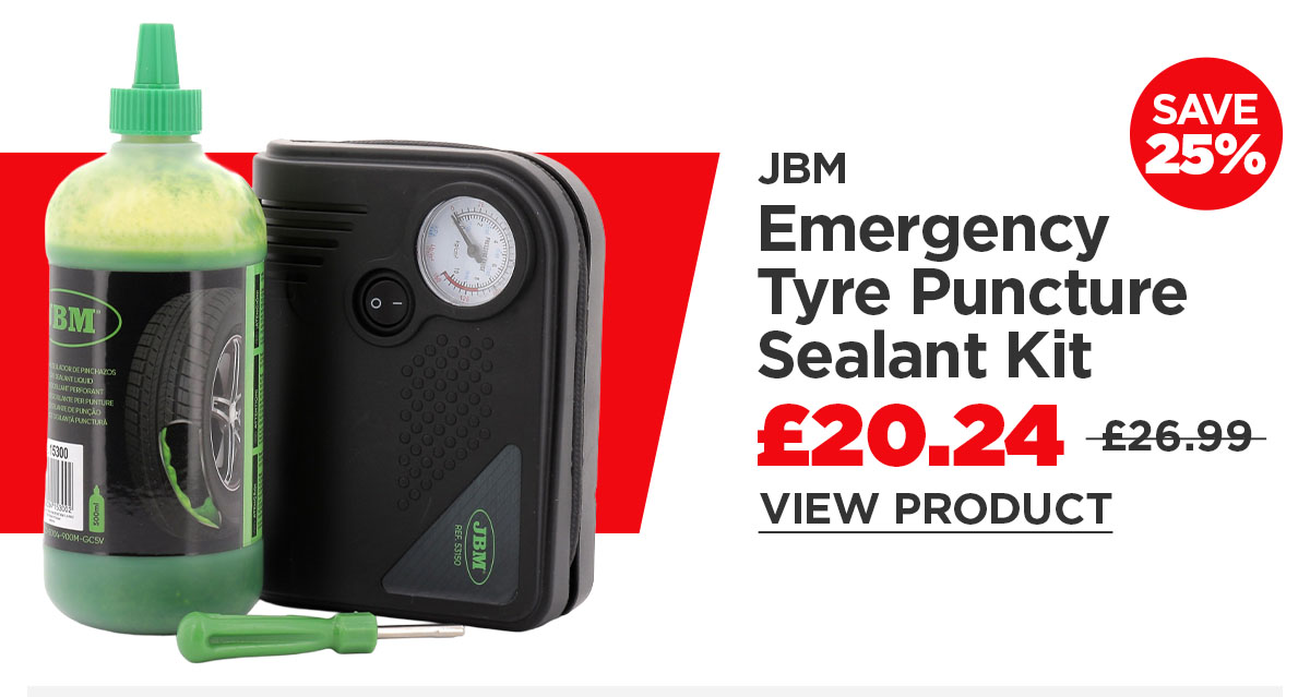 JBM Tyre Puncture Sealant Kit