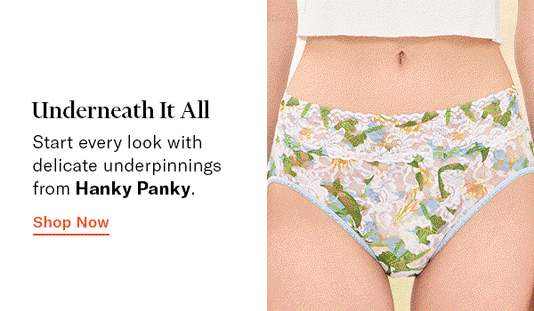Underneath it All: Hanky Panky