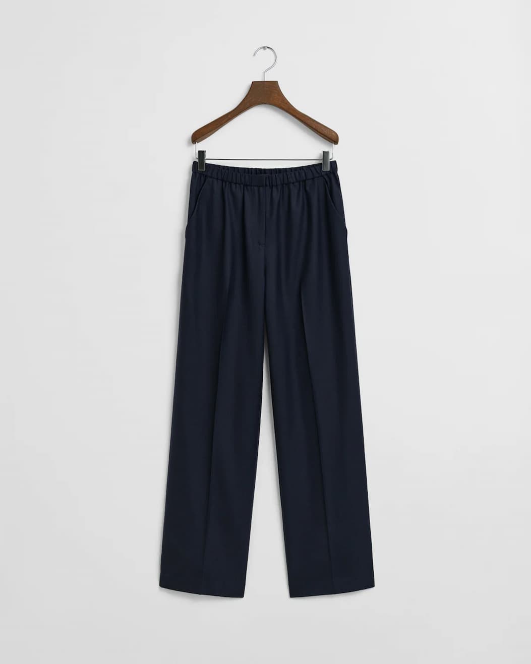 Wool Blend Pull-On Pants