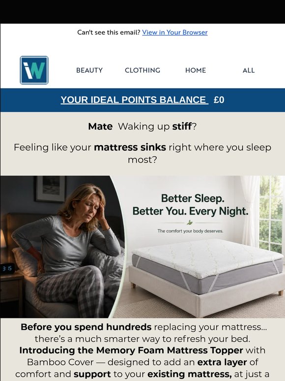 Mate Waking up with back pain?