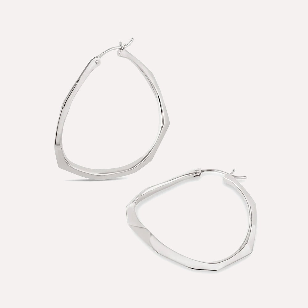 Thalassa Large Statement Hoops