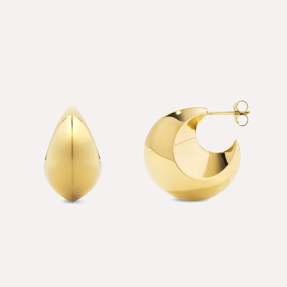 Iceni Warrior Puffy Hoops