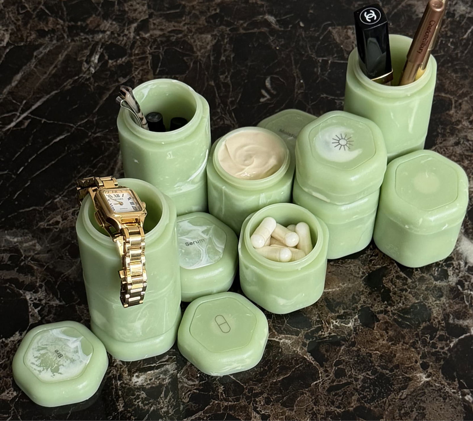 Click to shop The Jade Collection. Image of The Jade Collection