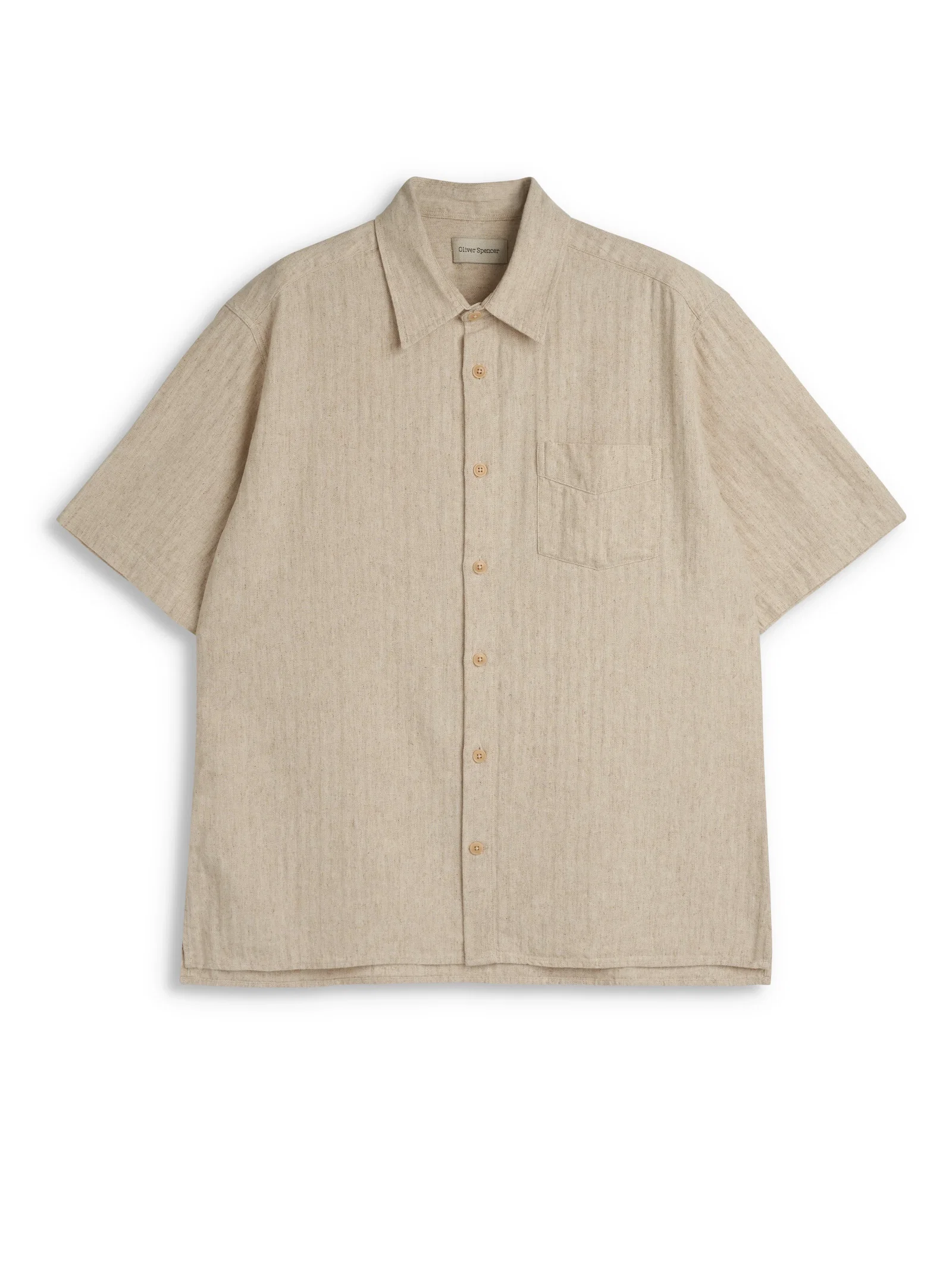 Image of Palermo Short Sleeve Shirt Tillman Cream