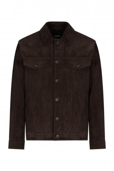 C Merak 1 Leather Jacket Brown