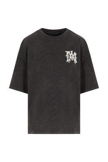 Womens Amiri Hollywood OS T Shirt Black