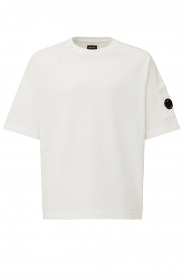 Heavy Cotton Lens T-Shirt White