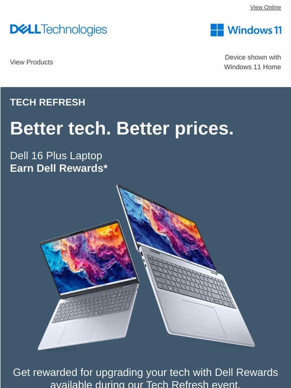 Tech Refresh event is happening now.
