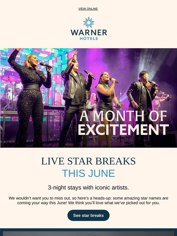 Book live music this June – limited dates left