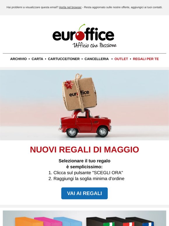 Hai dato un'occhiata ai nuovi regali di maggio?