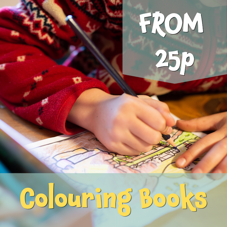 Kids Colouring Books from only 25p