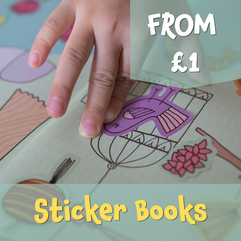 Kids Sticker Books from only £1