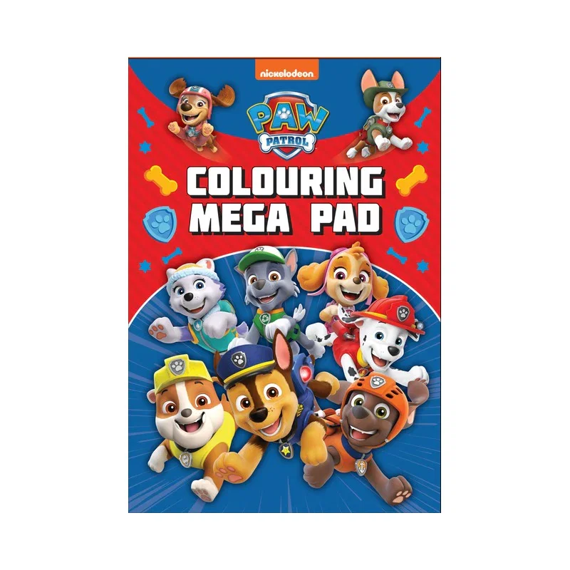 Image of Paw Patrol Mega Colouring Book