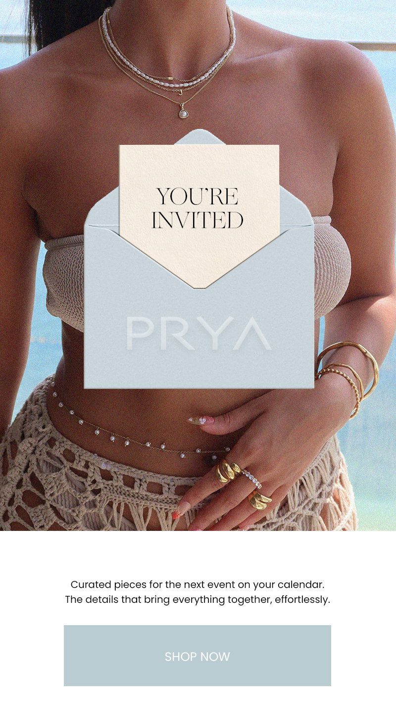 curated pieces for the next event on your calendar - SHOP NOW