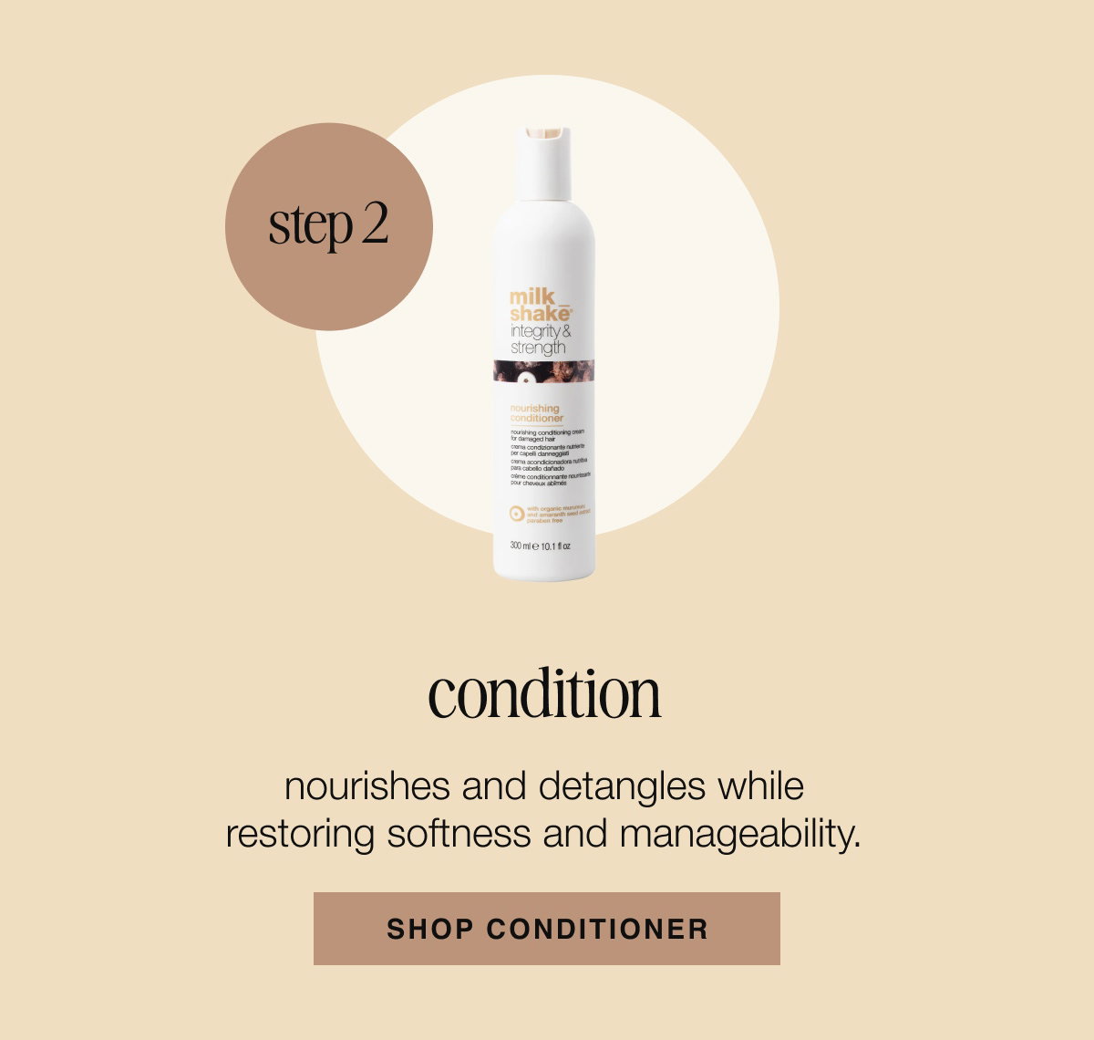 integrity & strength nourishing conditioner