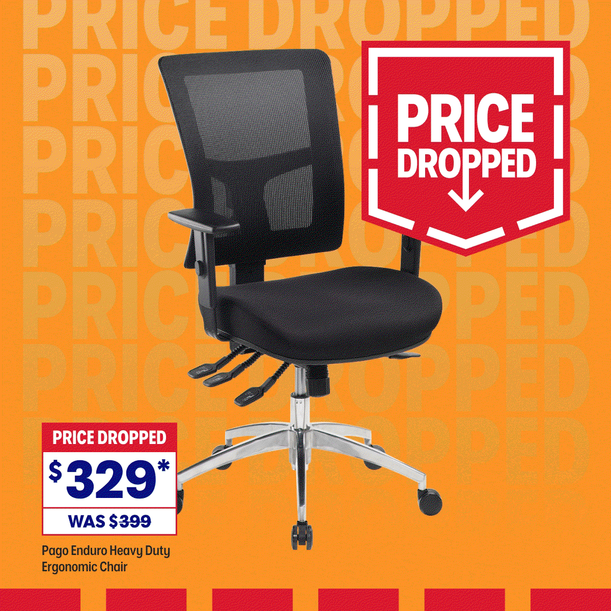 Price dropped