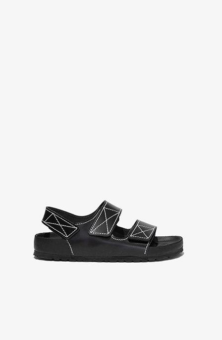 Image of Birkenstock x Proenza Schouler Milano Sandals in Black