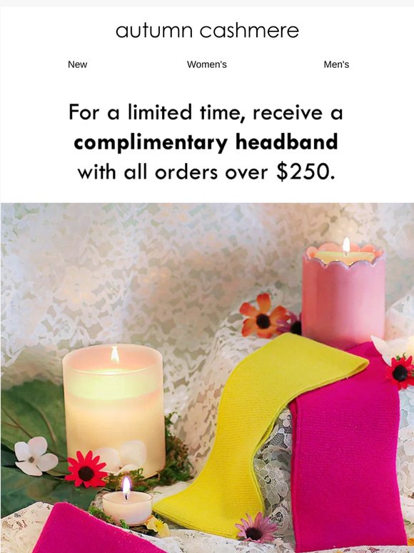 FINAL HOURS: Complimentary Headband Ends Tonight