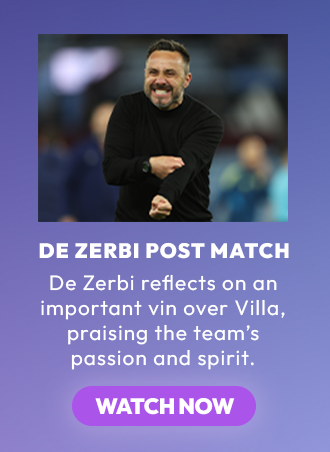 De Zerbi post match.