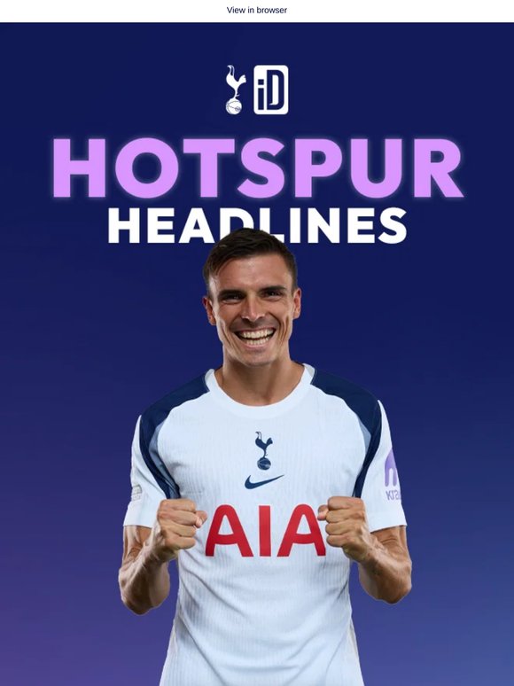 Your latest Spurs iD update is here ⚽️